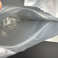 Sachet refermable en aluminium avec fermeture éclair pour emballage souple