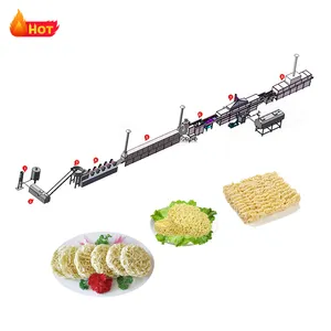 Chinese Supplier Engineers Available Instant Pasta Making Machine Automatic Cheap Fried Noodle Production Line
