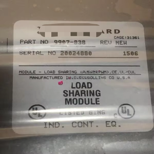 Nuovo Modulo di Condivisione del Carico PLC 9907-838 Spedizione FedEx o DHL o UPS - Product Image 1