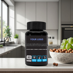 Capsules multivitaminées pour adultes - Vitamines et minéraux 100% naturels Vitamines <span class=keywords><strong>E</strong></span> D Zinc et Sélénium - Product Image 3