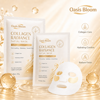 Masque facial coréen en feuille à marque privée, masque coréen profond au collagène pour le visage et le corps, produits de soin de la peau coréens