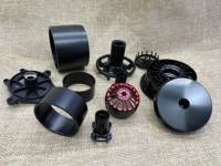 Rotor/stator de moteur de drone usiné par CNC - Ultra-précision (±0,002 mm) Pièces de drone Moteur sans balais pour drone Connecteur Accessoires UAV