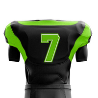 Uniforme de Fútbol Americano Personalizable al por Mayor con Nombre de Equipo, Uniforme de Fútbol Americano Cómodo y Transpirable
