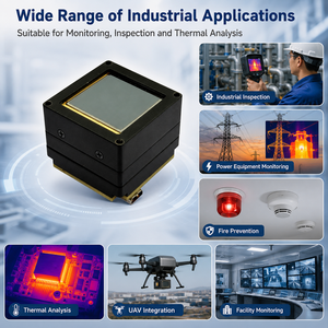 Module d'imagerie thermique infrarouge 1280x1024, module de caméra non refroidi, noyau de caméra 8-14um LWIR 25Hz 30Hz, module d'imagerie thermique infrarouge non refroidi - Product Image 3