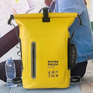 Mochila Impermeable de 25L para Exteriores, con Correa de Hombro Arqueada, Bolsa Seca de Gran Capacidad para Camping, Natación, Playa, Piscina - Product Image 2