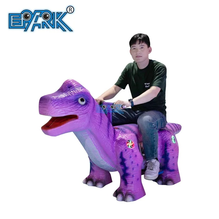 EPARK Kiddie Rides Electronic Dinosaur Riding Game Machine For Sale