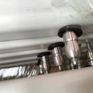 कारखाने प्रत्यक्ष बिक्री नए 24 कमरे यूरोपीय शैली मांस खरगोश पिंजरे वाणिज्यिक उपयोग क्यू 235 स्टील चांदी के फीडर ड्रेकर एक प्रकार 5 - Product Image 2