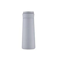 Bouteille d'eau en acier inoxydable à double paroi personnalisée Fiole à vide Hot Selling Soft Touch Thermos dans les sports de plein air