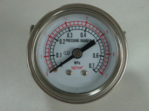 공장 가격 40mm SS316 <span class=keywords><strong>U</strong></span> 브래킷 클램프 압력 게이지 마노미터 -1~1000bar 정확도 1.0/1.6/2.5 - Product Image 3