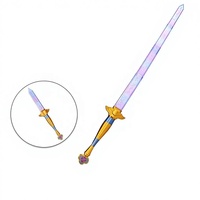 Épée Ninja Extensible Imprimée en 3D, Jouet Anti-Stress Rétractable en PLA, Cadeau Amusant pour Enfants Garçons Filles, Soulagement du Stress