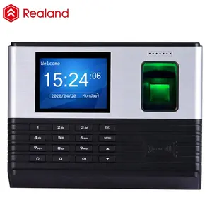 Realand A-L355 على مدار الساعة بصمة وقت الحضور بطاقة RFID التحكم في الوصول بسيطة