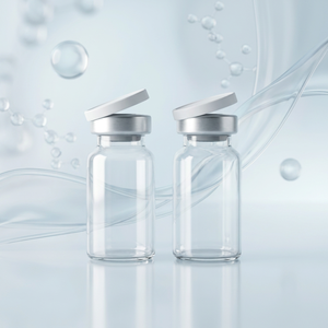 Flacon en verre personnalisé de 3 ml, 5 ml, 10 ml à forte demande avec bouchon en aluminium et plastique, taille personnalisée et logo gratuit pour l'emballage CAS - Product Image 1