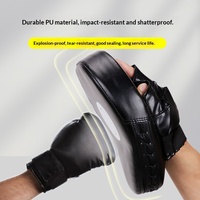 Cible de frappe en forme d'arc en PU pour l'entraînement au Taekwondo, à la boxe et au Sanda pour adultes et enfants - Cible de pied