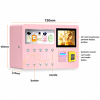 Distributeur de parfum intelligent mural, système de pulvérisation de senteurs, fonctionne avec pièces de monnaie et QR code, distributeur de parfum commercial