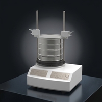 Tamis d'essai de laboratoire Sound Wave CHINA, diamètre 200 mm, 4 couches, tamis de laboratoire pour poudre, vibro-tamis