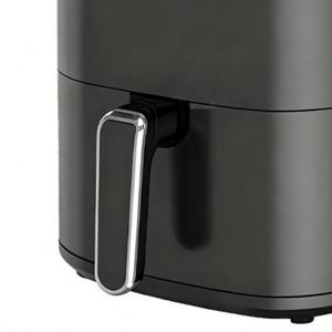 Four électrique moderne 5L avec friteuse à air numérique, carré, en plastique, sans huile, revêtement antiadhésif, grille de cuisson, 1450W, affichage facile à lire - Product Image 2