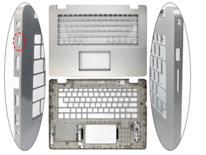 Original pour Dell Vostro 3400 3405 V3401 C case 03MGVV Palm Rest / Top Case/ Back Cover Bezel/ - Product Image 3