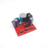 Schéma de circuit d'amplificateur de puissance DRV134 à alimentation unique