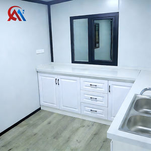 <span class=keywords><strong>Casa</strong></span> Modular Moderna de 20 pies, 2 Dormitorios con Cocina Abierta y Sala de Estar, Casas Prefabricadas con Baño, <span class=keywords><strong>Casa</strong></span> Contenedor Expandible - Product Image 6