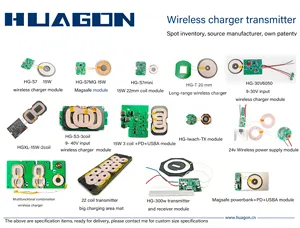 Magnetic Wireless Charging Module Wireless Charging Transmitter Wireless Charging Receiver