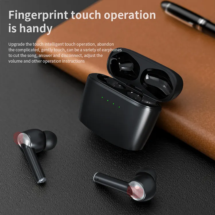 Gratis kustomisasi earphone nirkabel Tws Mini portabel Ipx5 olahraga tahan air Stereo kualitas terbaik Oem earphone earbud nirkabel