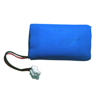 Baterai LP802844 RHINO POWER untuk LP802844 3.7V 1000mAh Lithium Ion untuk Oksimeter Pulsa Genggam Creative SP-20, CMI PC-66L