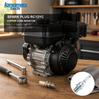 Bougie d'allumage Champion Copper Plus 71G RC12YC, remplacement pour les pièces de moteur de tondeuse à gazon 4 temps et de générateur