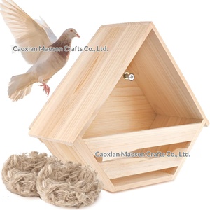 Nichoir transfrontalier pour oiseaux, maison à pigeons, habitat extérieur suspendu pour oiseaux, boîte de reproduction, décoration de cour - Product Image 2