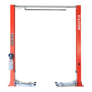 TFAUTENF Pont élévateur auto électrique-hydraulique à deux colonnes, type à plancher libre, capacité 4 tonnes, de haute qualité - Product Image 2