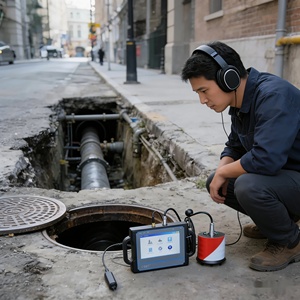 원격 제어 기능이 있는 스마트 고정밀 CL200 누수 감지기 WiFi 1년 보증 IP65 보호 기능 100M 측정 깊이 - Product Image 2