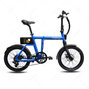Ansbern OEM 16/20 inç Mini katlanır elektrikli bisiklet şehir katlanabilir elektrikli bisiklet elektrikli bisiklet