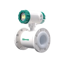 Medidor de Flujo Electromagnético Digital RS485 HART con Conexión Roscada para Líquidos, Mide con Precisión el Flujo en Tuberías, OEM