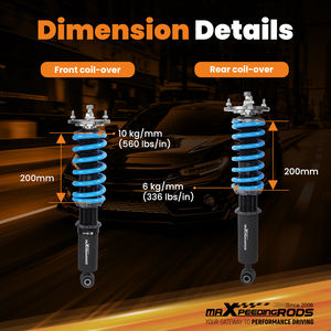 MaXpeedingrods Gewindefahrwerk mit 24-Stufiger Dämpferverstellung für Toyota Chaser RWD JZX100/JZX90 92-00 - Product Image 6