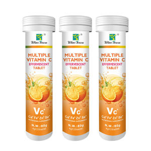 Comprimés multivitaminés à la vitamine C très efficaces, saveur orange délicieuse, vente directe usine, export transfrontalier, succès commercial. - Product Image 1