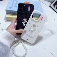 Coque de téléphone portable Ins Style à pois motif chat et chien mignon pour iPhone 17 Air, en TPU, étanche, antichoc, design dessin animé, pour femme