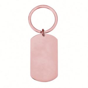 Metal Alloy Keychains Custom Stainless Steel Gold Heart Key with Sublimation Zinc Iron for Key Holder Metal Keychains - Product Image 5