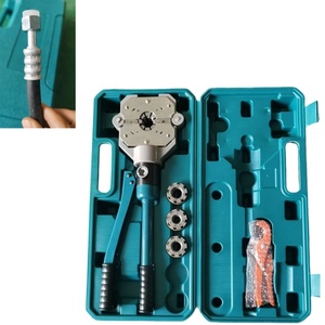 Cầm tay 220V AC <span class=keywords><strong>Hose</strong></span> ống uốn tóc bồng công cụ với động cơ máy bơm & PLC Máy crimper - Product Image 2