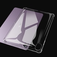 Casing Pelindung Tpu Lembut dengan Sudut Airbag Jernih untuk HonorPad X9b Max, Penutup Tablet Anti Guncangan Seluruh Bodi