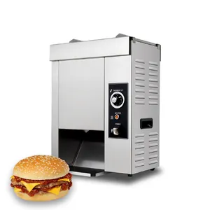 Автоматический Электрический тостер из нержавеющей стали для завтрака, яиц-сэндвичей, гамбургеров, картофель, вертикальный тостер, машина для приготовления гамбургеров, гриля