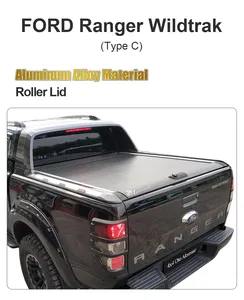 Roller Shutter Lid Pickup Truck Tonneau Cover For Ranger Xl Xlt Xls Raptor Wildtrak T9 T6 T7 T8 2023