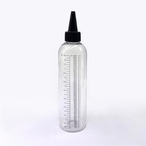 Flacon applicateur d'huile capillaire cosmétique rechargeable 30 50 100 150 200 ml, flacon vide transparent en plastique souple avec bouchon - Product Image 5