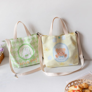 Dessin animé <span class=keywords><strong>sac</strong></span> fourre-tout toile école filles mignon concepteur mode fantaisie sacs à main en gros pas cher <span class=keywords><strong>sac</strong></span> à main à la mode sacs à main 2024 - Product Image 4