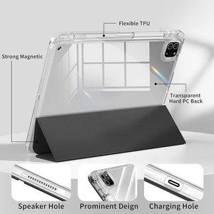 Étui à trois volets Laudtec pour iPad Pro 11 avec emplacement pour stylet, pare-chocs en TPU + PC, réveil/veille automatique, double angle, protection contre les chutes - Product Image 5