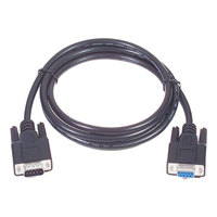 Câble Série RS232 DB9 Mâle-Femelle avec Verrouillage, Cordon d'Extension 9 Broches pour Port COM, PLC, Imprimante, Modem