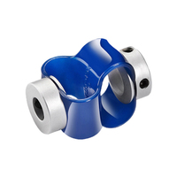 Accouplement d'encodeur 8 types à prix d'usine, accouplement flexible spécial en forme de 8 à double boucle, fabriqué en aluminium durable, personnalisable OEM