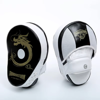 Nouvel Arrivage Focus Punch Mitts Palm Pads pour Entraînement de Boxe et Muay Thai, Logo Personnalisé, Cuir PU Durable, Sangle Réglable