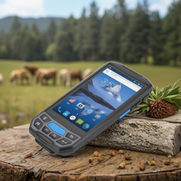 Lecteur RFID portable Android 13 avec écran tactile 4,5 pouces, étanche IP66, conforme ISO11784/5 FDX-B, pour identification des bovins, ovins, caprins et animaux de compagnie (microchip)