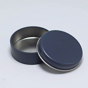 Wholesale Factory Direct Custom Small Round Empty Tin Cans Lip Balm Small Mini <b>Metal</b> Tin <b>Box</b> Tin Jars - Product Image 2