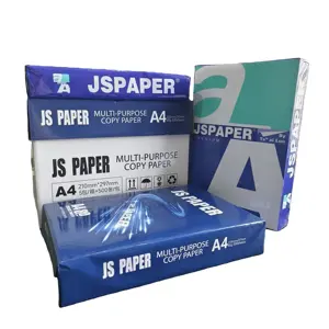 GRADE AA scoure manufacturer 70 gram 80g A4 plain copy paper double sided printing for office school laser printer