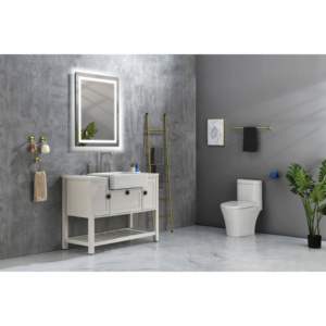 Miroir de salle de bain DB Smart Touch LED 36*28 Rectangle avec fonction de mémoire anti-buée à intensité variable et fonctionnalités intelligentes - Product Image 6